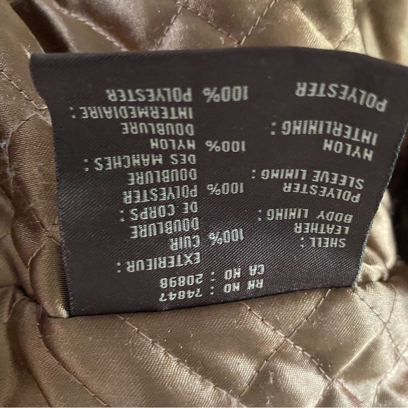 Mark New York Leather bomber jacket - Picture 4 of 9